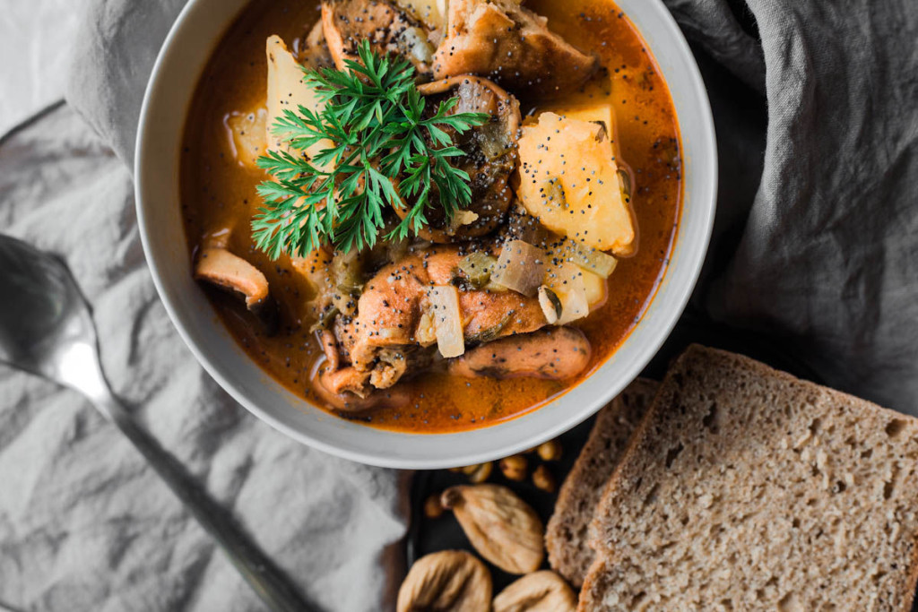 NÍSCALOS CON PATATAS Veggie Boogie