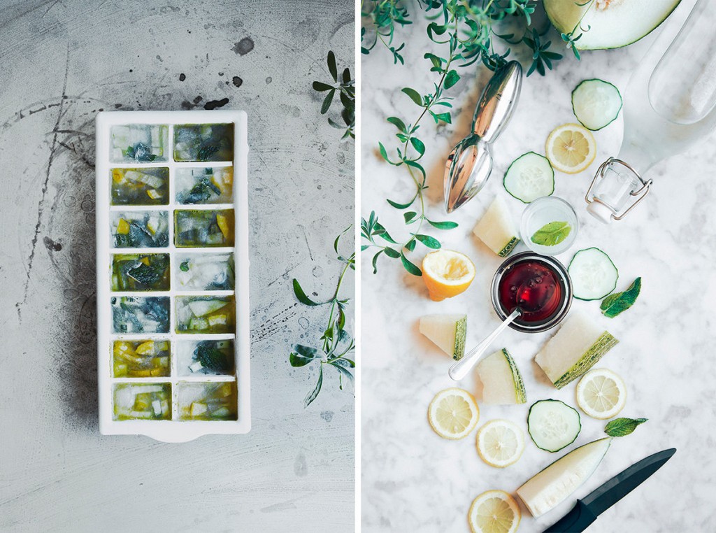 AGUA FRESCA DE MELÓN Y PEPINO