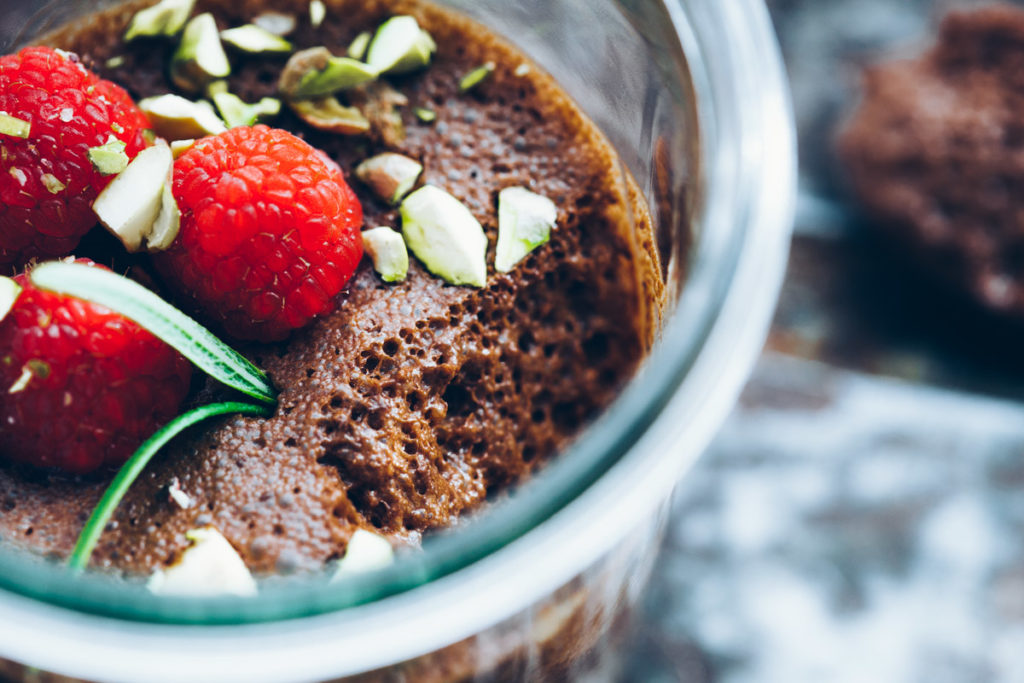 MOUSSE DE CHOCOLATE Y AQUAFABA / SÓLO 3 INGREDIENTES