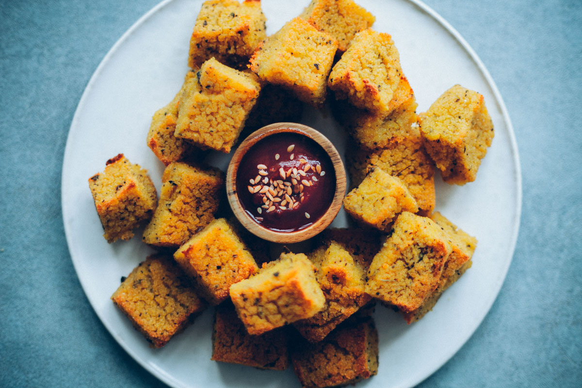 BOCADITOS DE POLENTA - Veggie Boogie